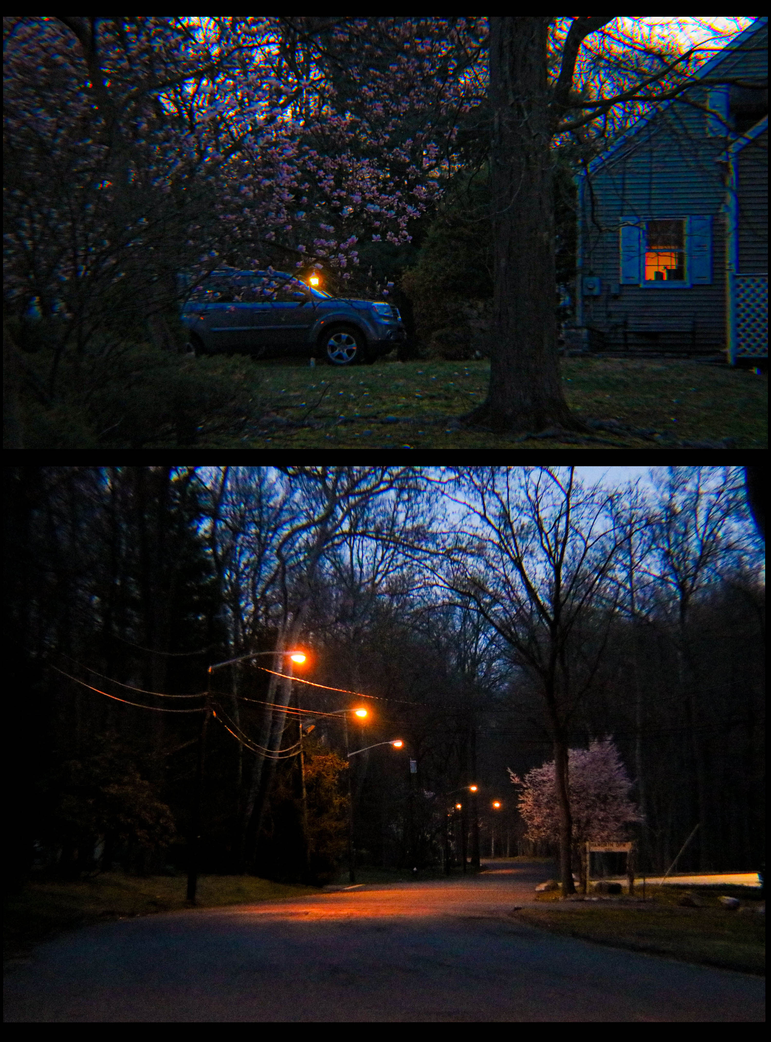 Photography diptych