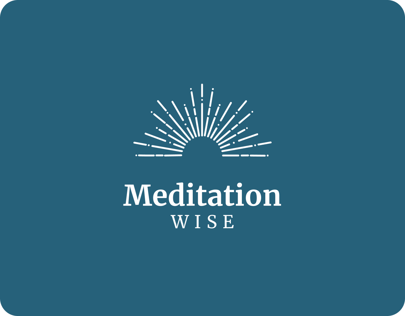 MeditationWise app interface