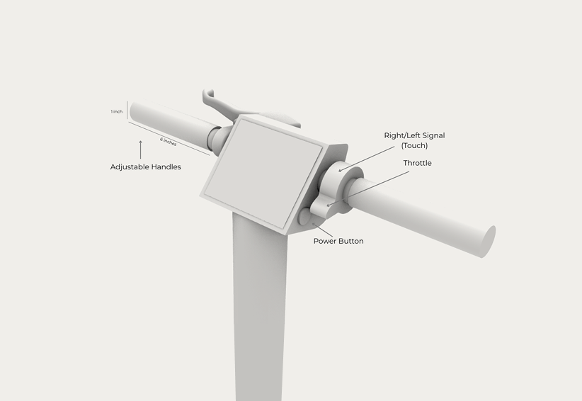 Electric scooter prototype for kids
